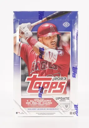 2023 Topps Update Series Baseball Hobby Box 20 Packs Per Box, 12 Cards Per Pack