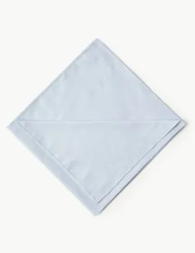 7 Pack Supima Cotton Handkerchiefs with Sanitized Finish