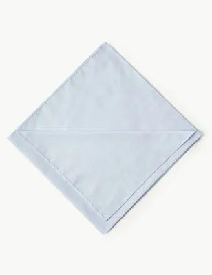 7 Pack Supima Cotton Handkerchiefs with Sanitized Finish