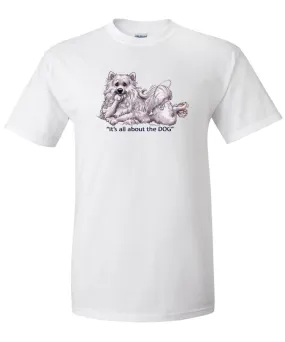 American Eskimo Dog - All About The Dog - T-Shirt