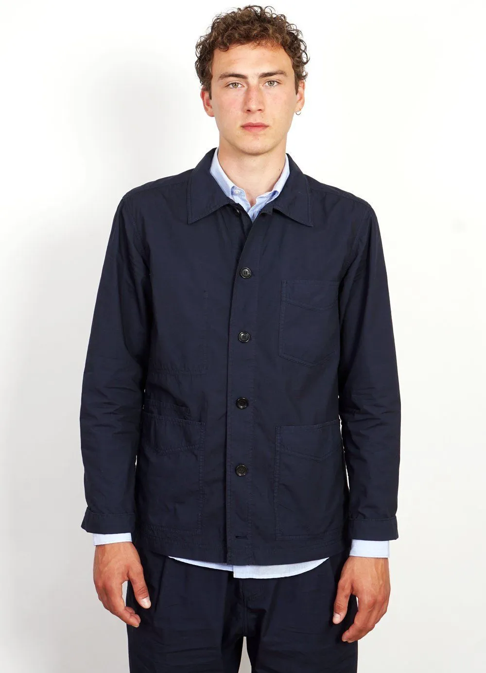 ANDERS | Super Light Summer Jacket | Navy