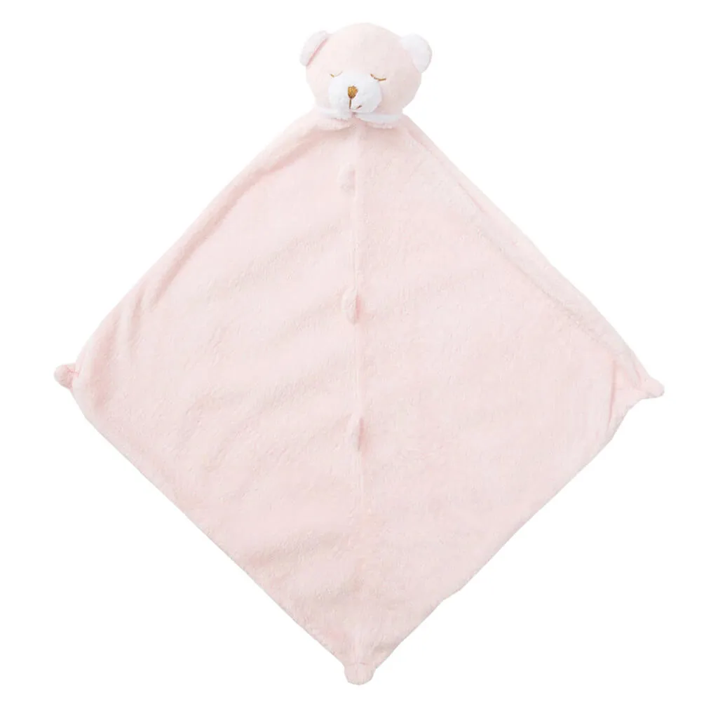 Angel Dear Security Blankie Blanket Bear Pink