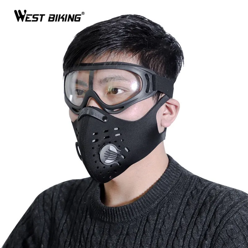 Anti-fog Cycling Glasses Professional Protective Goggle HD Dust-proof Men Women Used With Mask Goggles