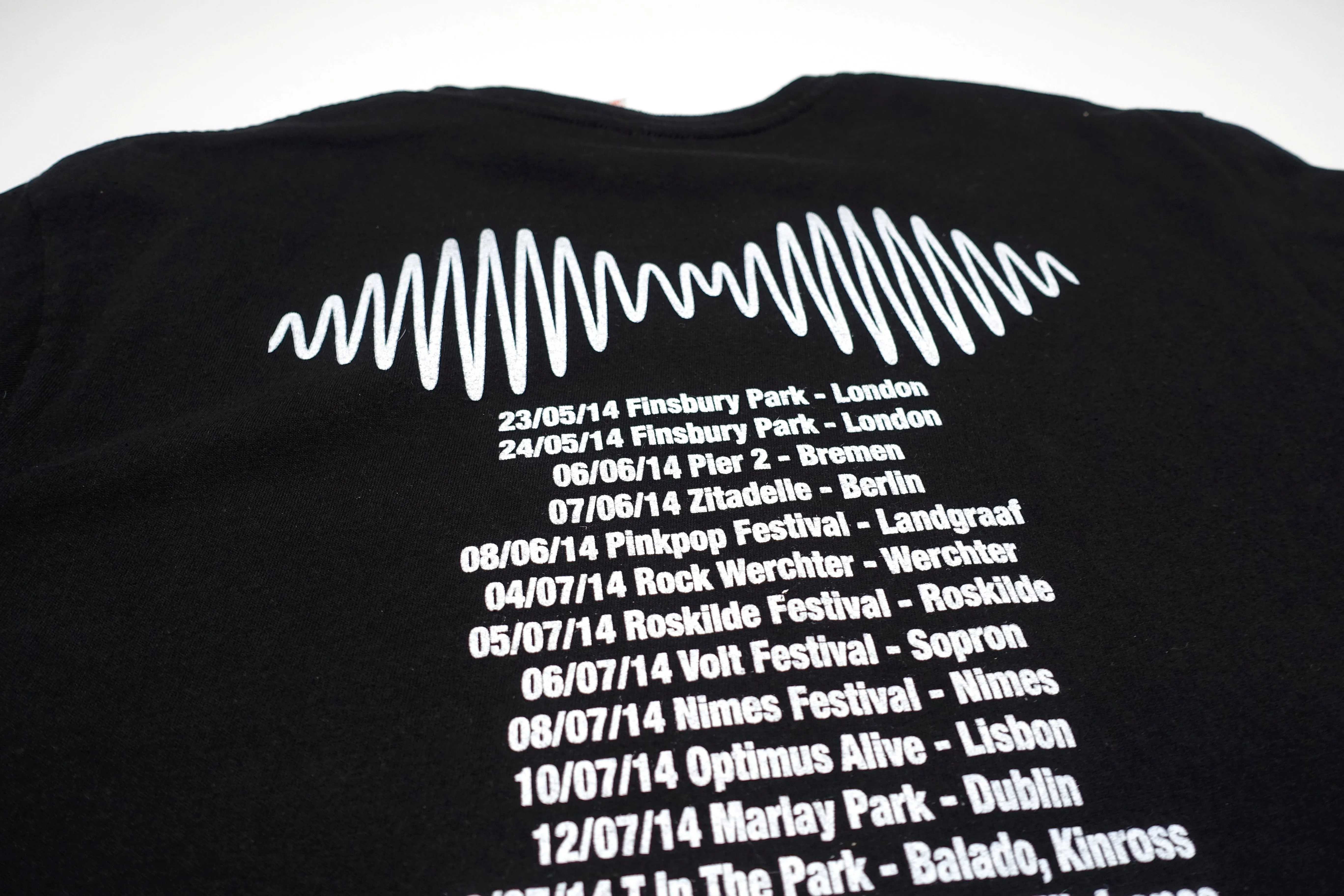 Arctic Monkeys - A.M. UK 2014 Tour Shirt Size XL