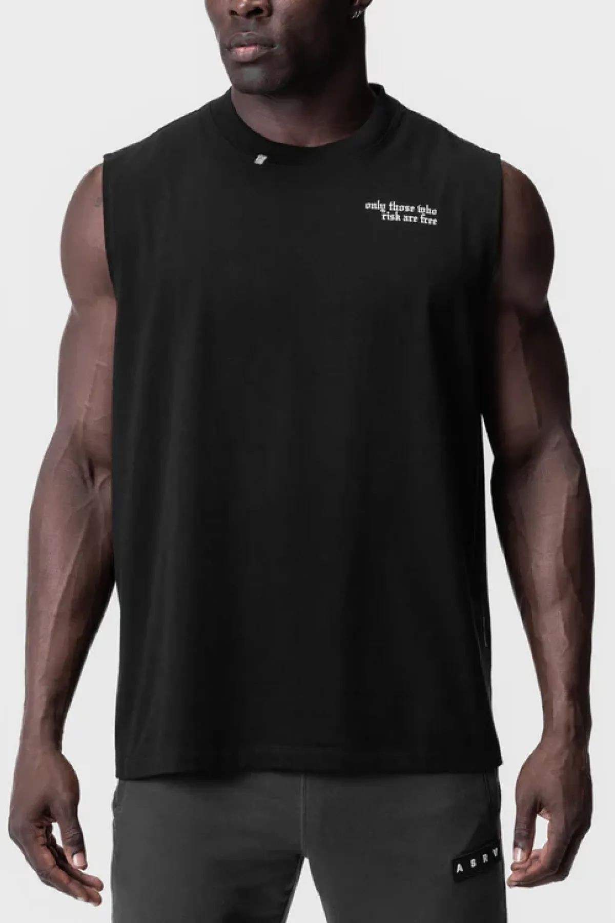 ASRV Tech Essential™ Relaxed Cutoff - Black/Black "Brush Wings/Asrv