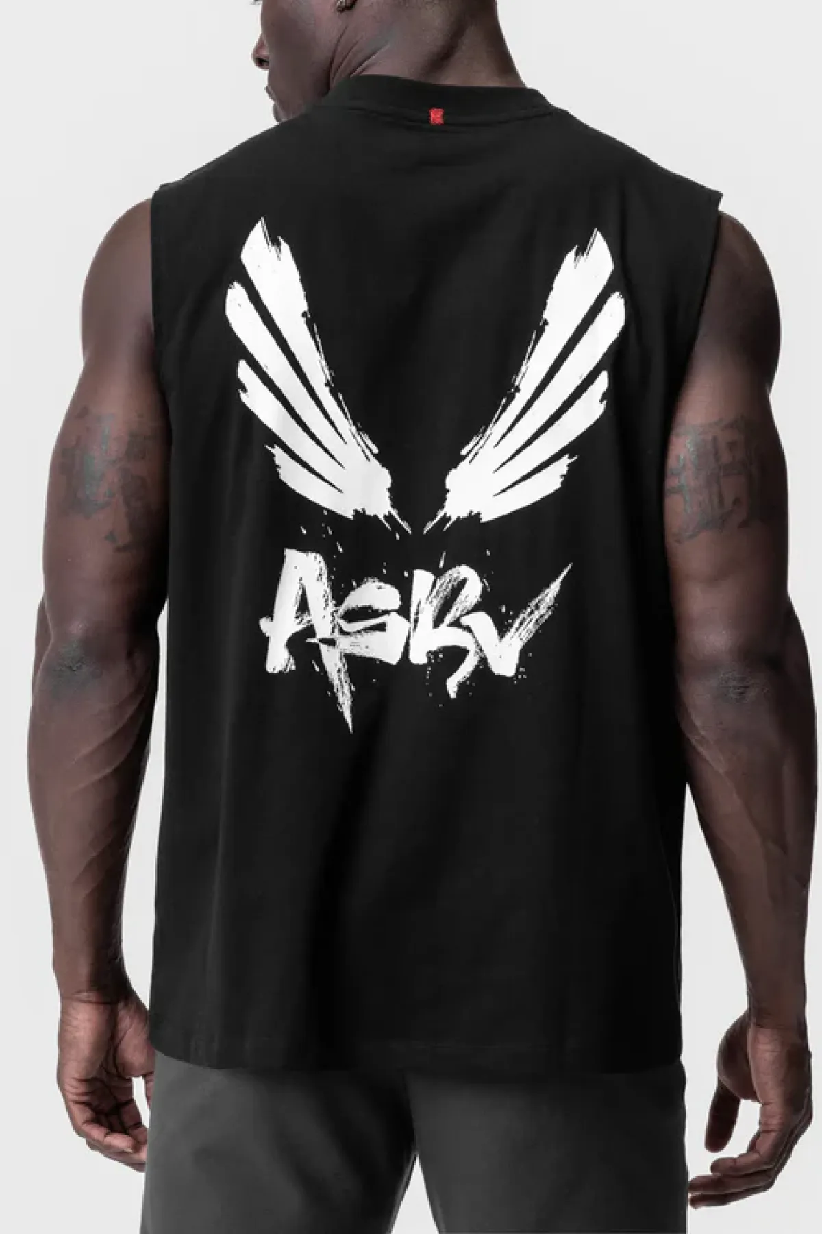 ASRV Tech Essential™ Relaxed Cutoff - Black/Black "Brush Wings/Asrv