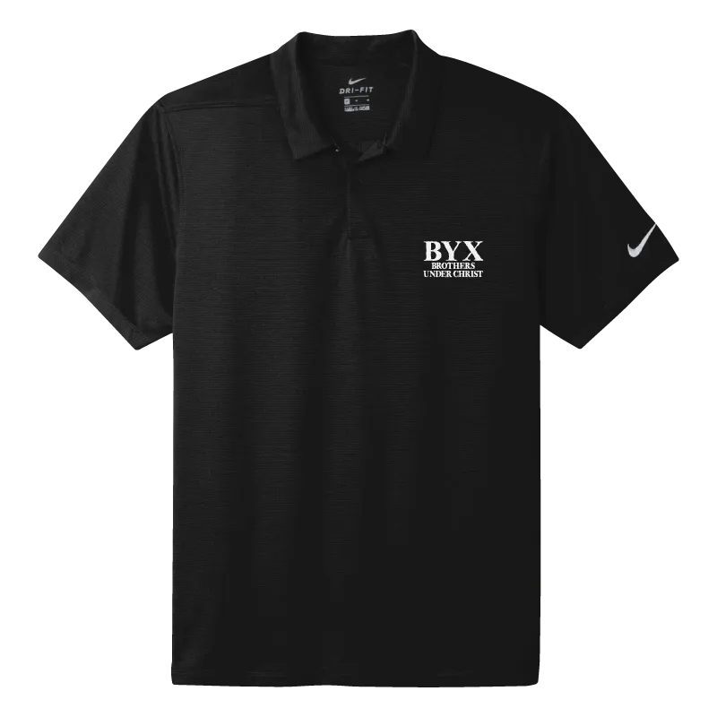 B-Greek - Back to School - Brothers Under Christ BYX Nike Polo (Black)