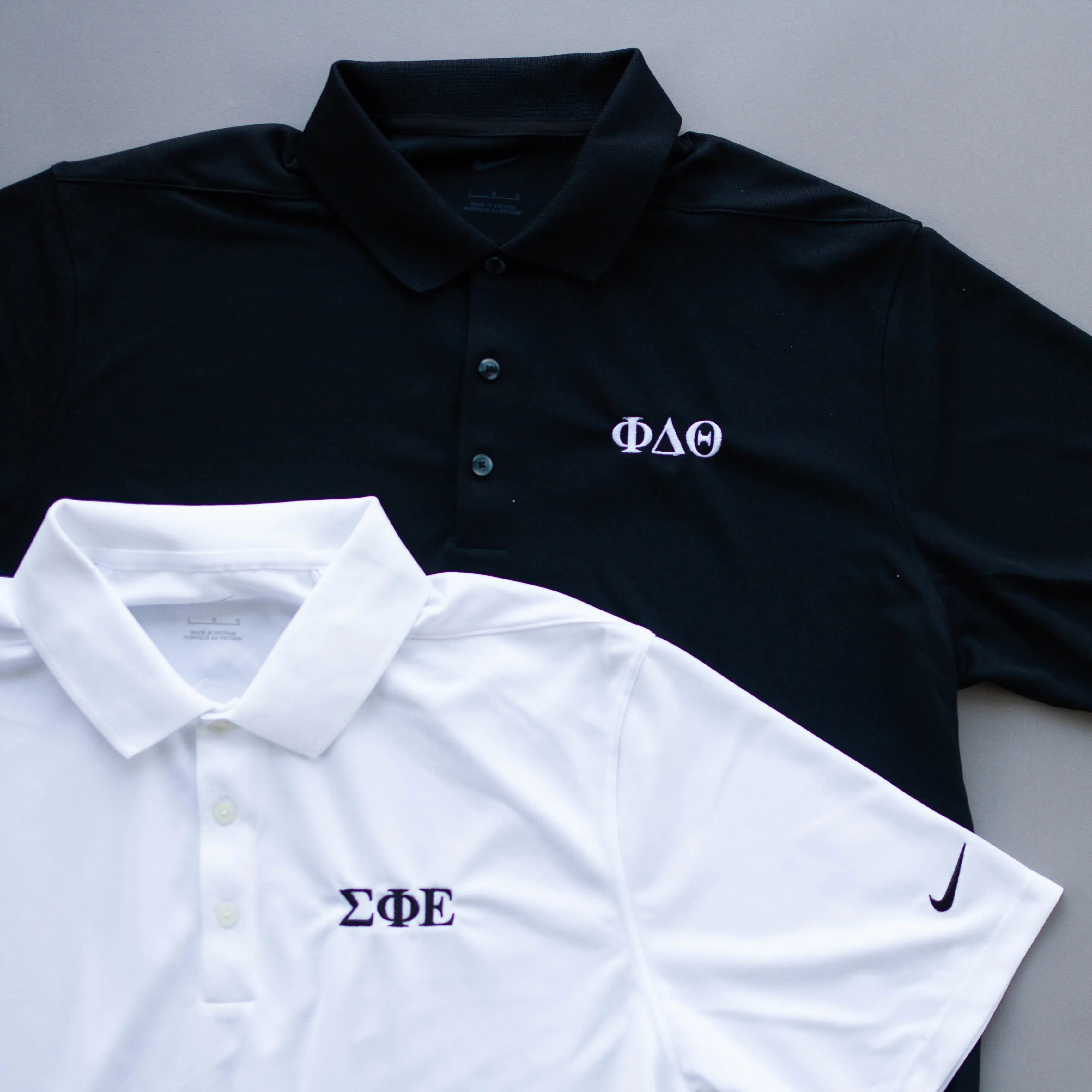 B-Greek - Back to School - Brothers Under Christ BYX Nike Polo (Black)