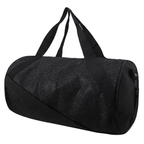 Black Medium Glitter NGIL Duffel Bag