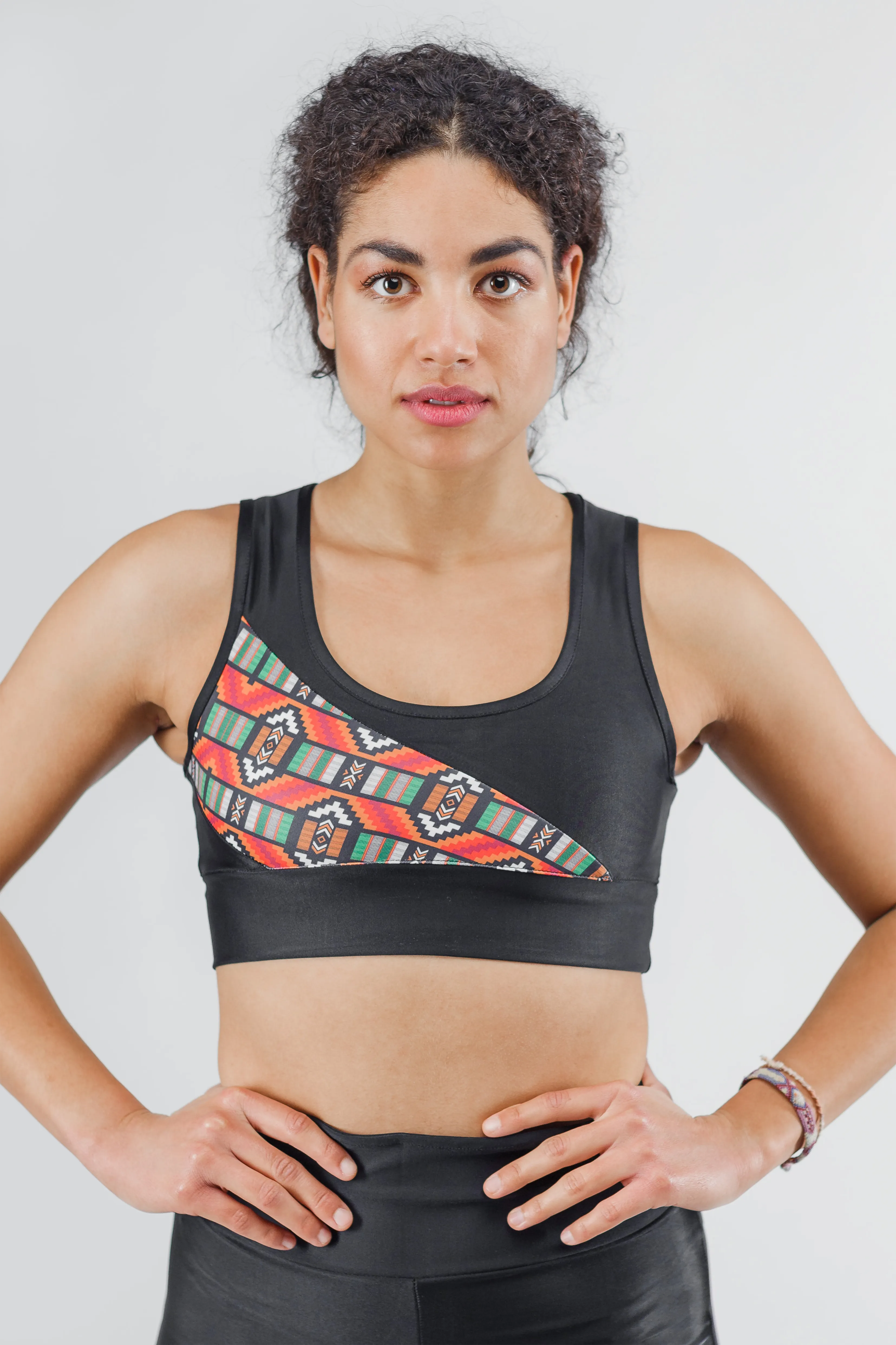 Bogolan Non-See-Through Sports Bra