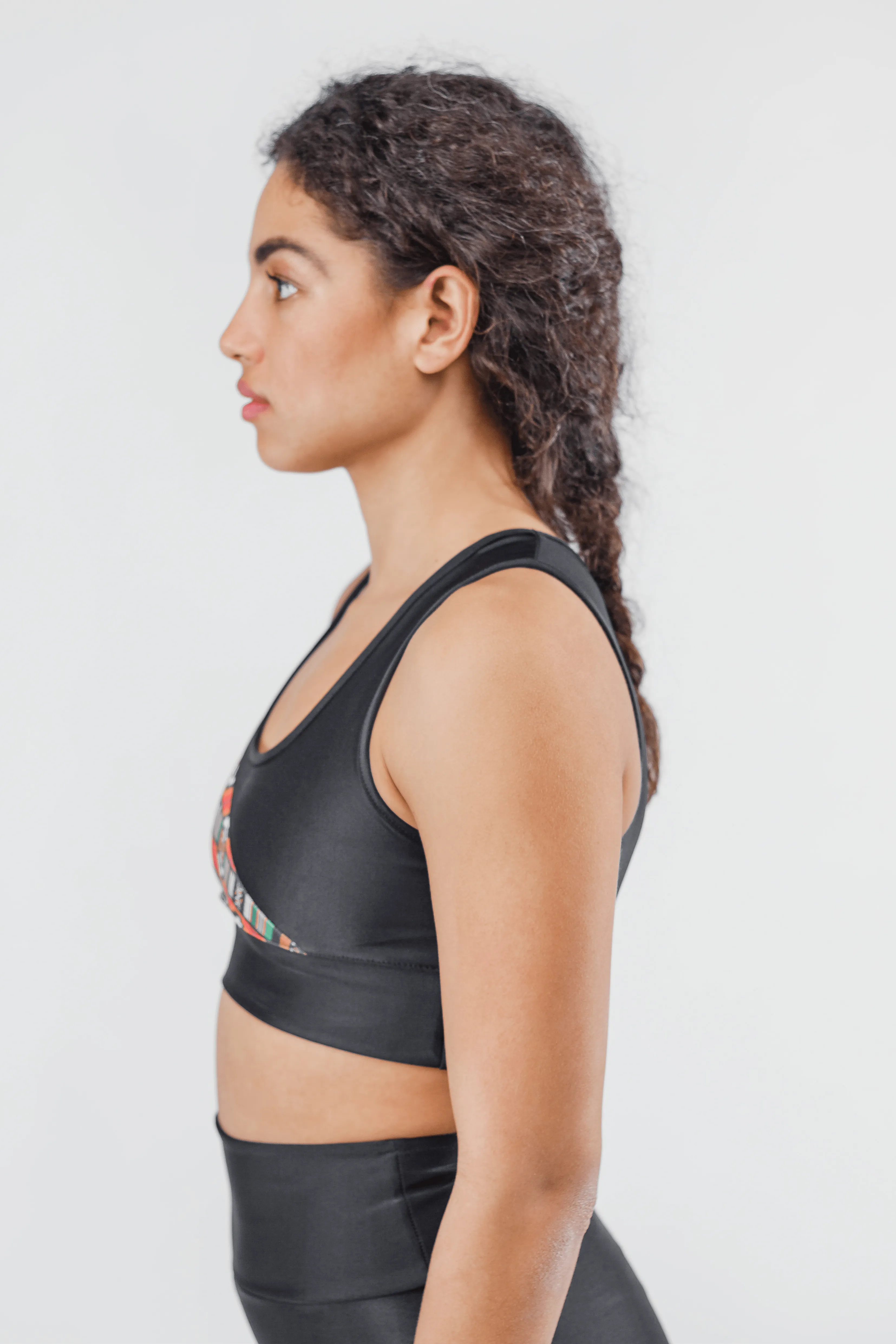 Bogolan Non-See-Through Sports Bra