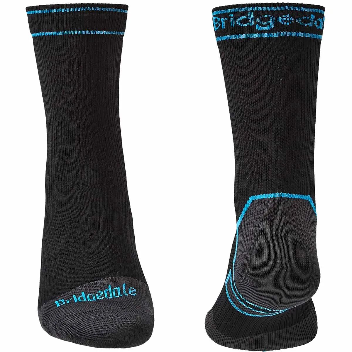 Bridgedale Stormsock Midweight Waterproof Boot Sock Black