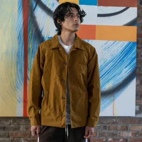 Cali Gold Wax Cotton/Nylon Poplin Uprock Coach Jacket