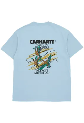 Carhartt WIP Ducks T-Shirt - Misty Sky