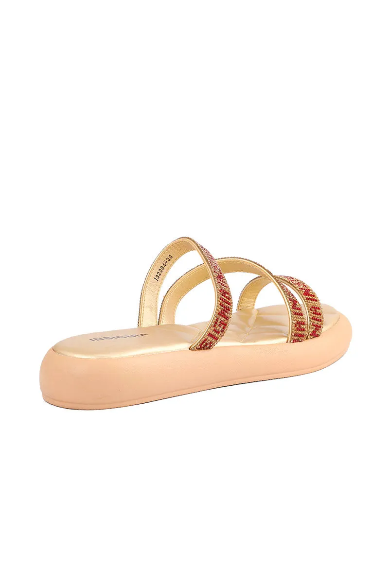 Casual Slip On I32884-Golden