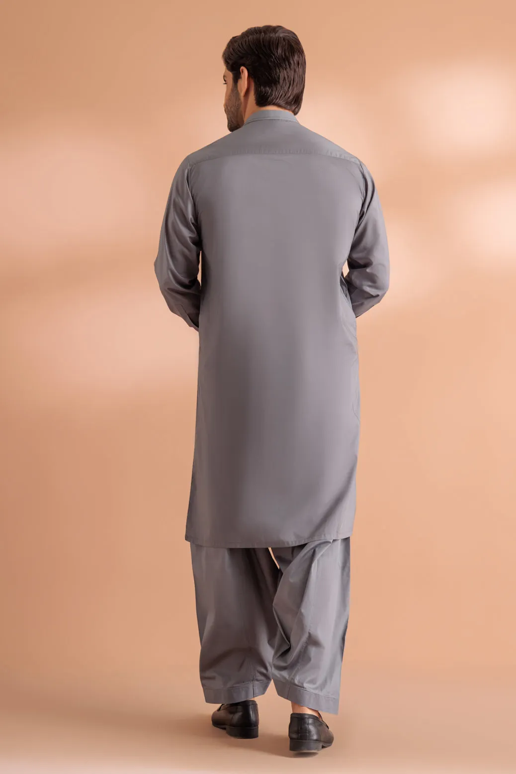 CEMENT-COTTON-KURTA SHALWAR - (KSRS24-023) BIN 60 M9