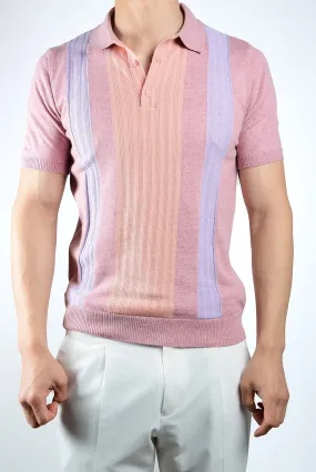 COLORBLOCK KNIT POLO