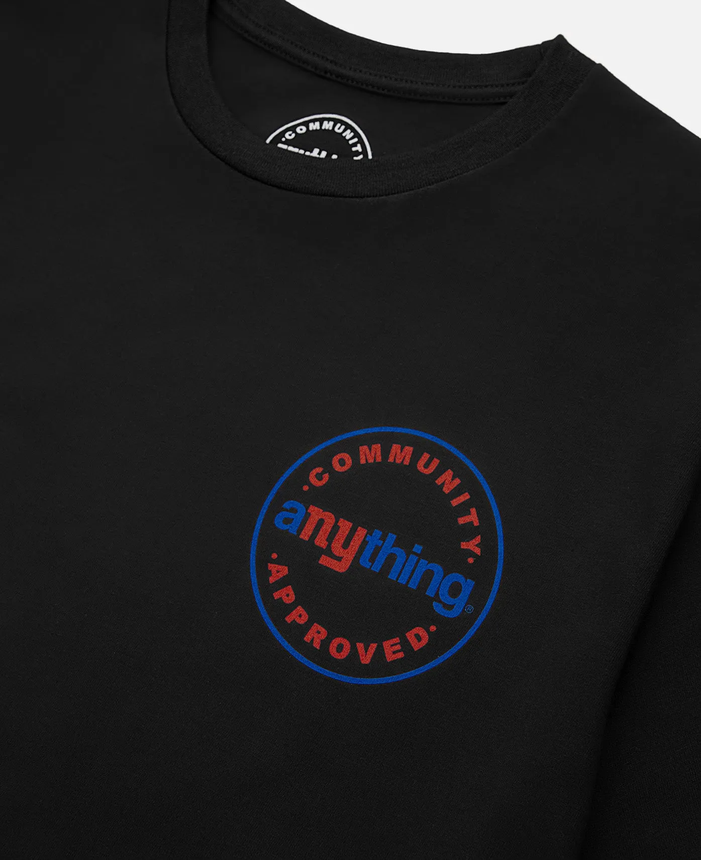 Community Approved T-Shirt (Black)