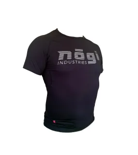 Core Short Sleeve Rash Guard - BLACK