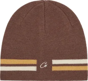 Corteiz VVS Knit Beanie 'Mocha'