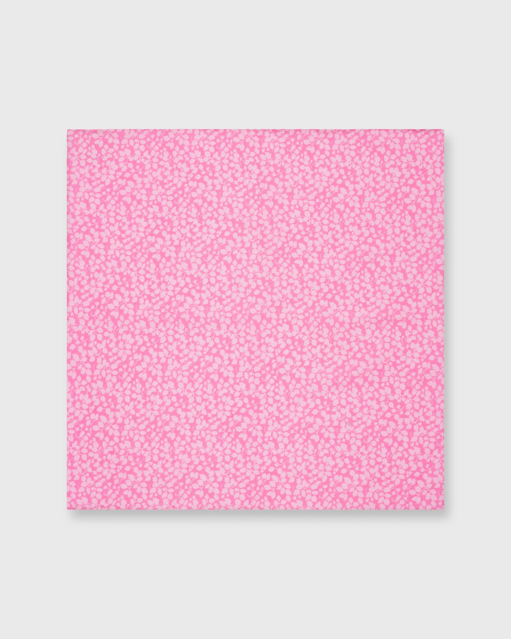 Cotton Print Pocket Square in Pink Glennjade Liberty Fabric