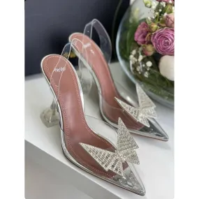 Crystal PVC Heel