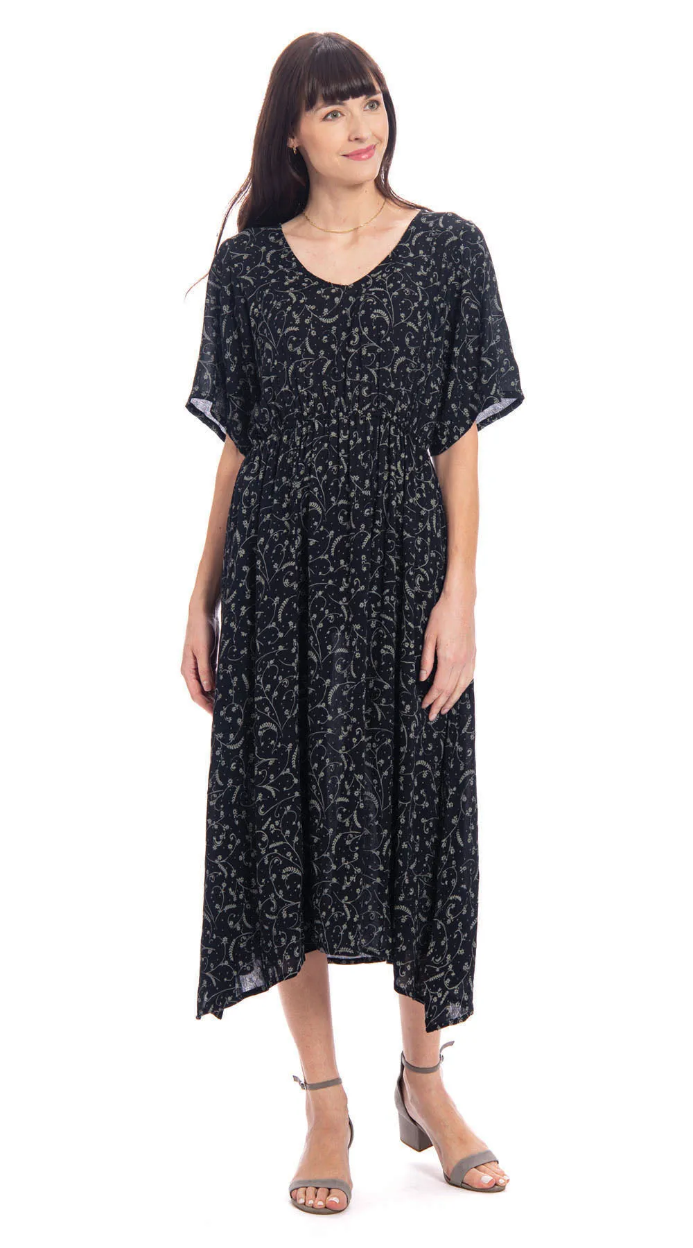 Dakini Dress - black vision