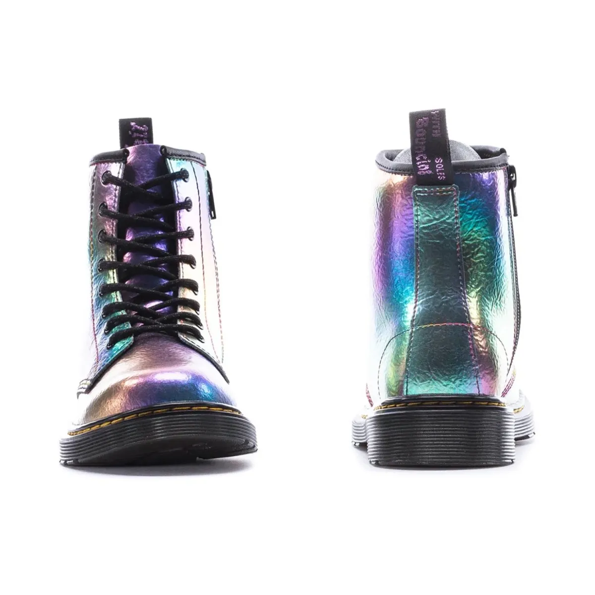 Dr. Martens PS (Preschool) 1460 Rainbow Crinkle