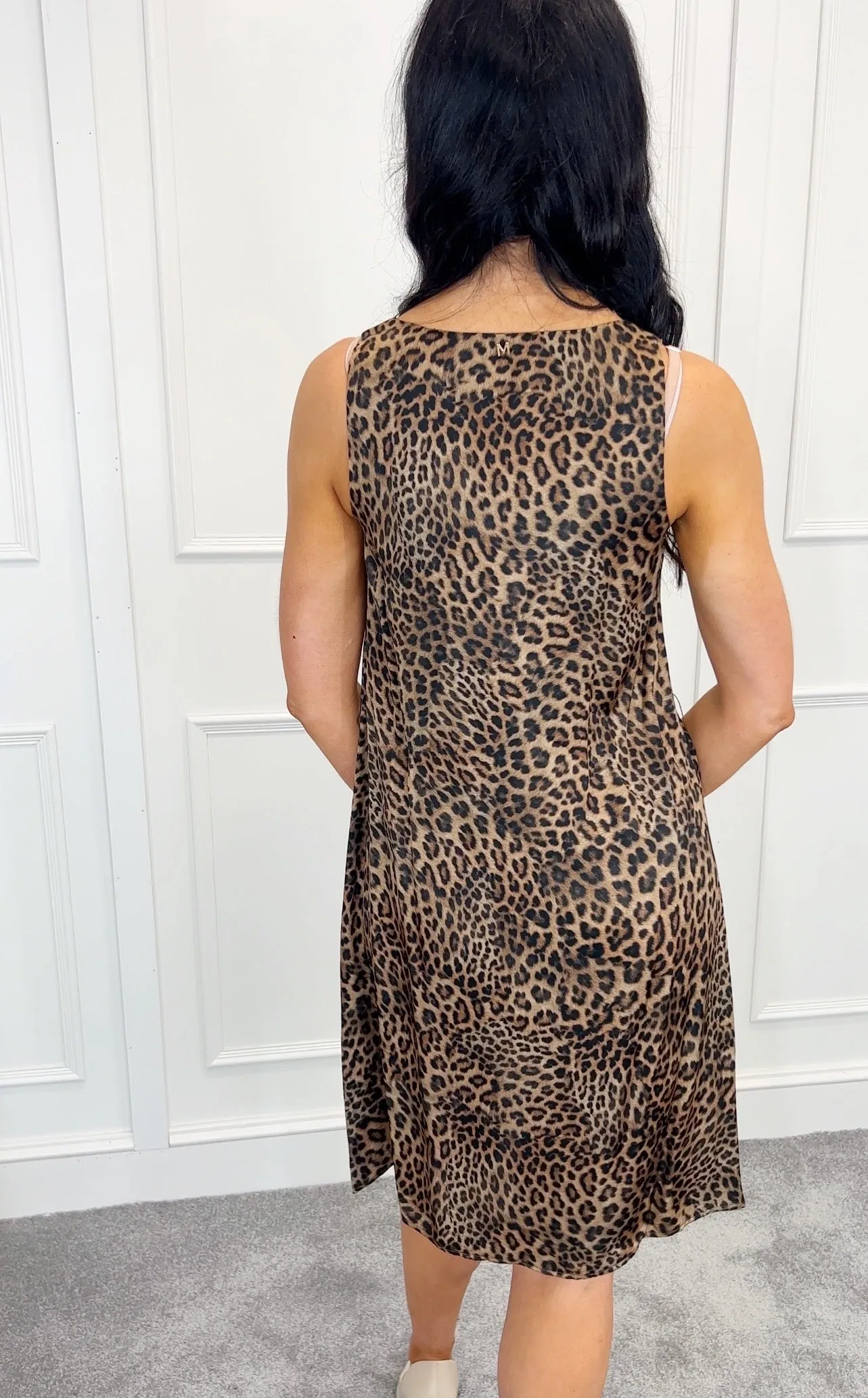 Dress Animal Print (Size UK 8)