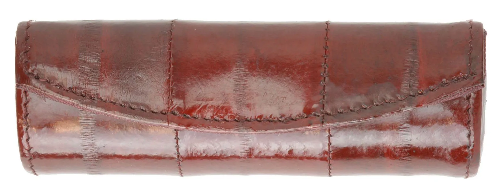 Eel-skin Soft Leather Lipstick Case