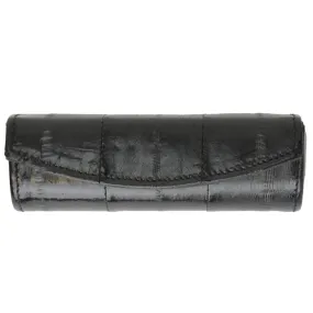 Eel-skin Soft Leather Lipstick Case