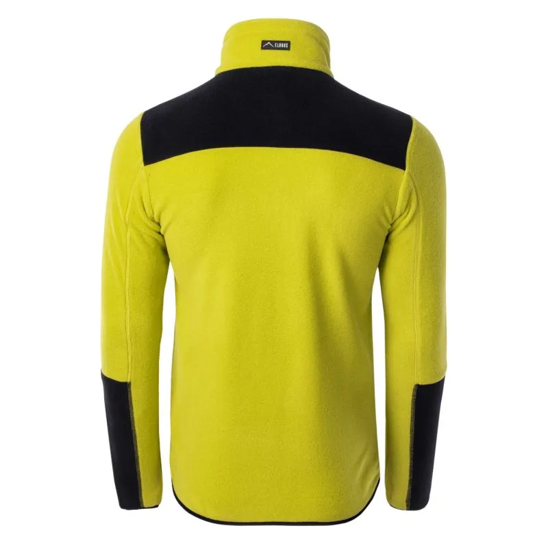 Elbrus Polartec Mens Sweatshirt - Black/Yellow