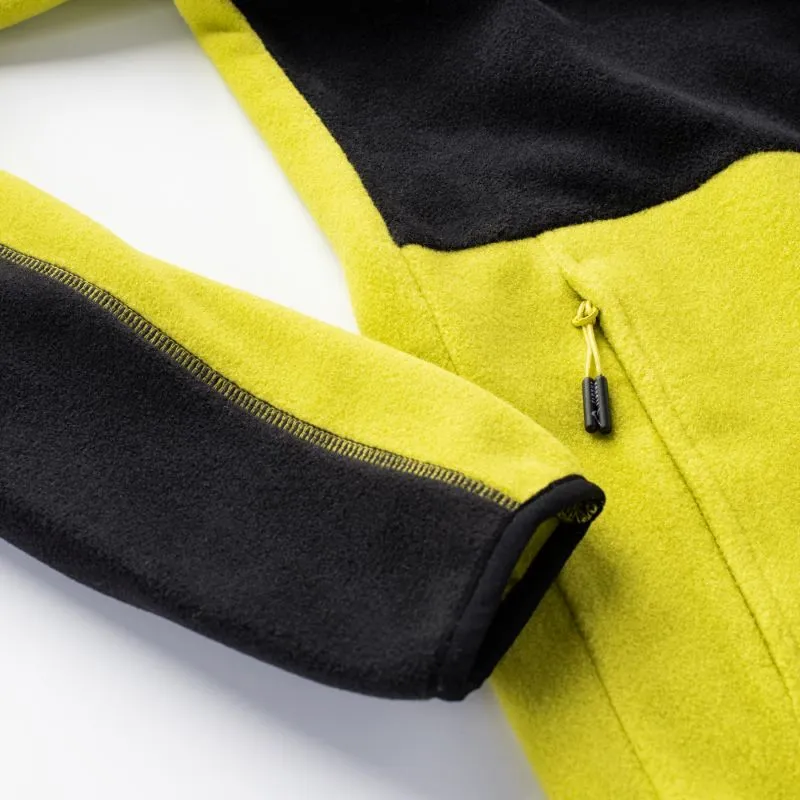 Elbrus Polartec Mens Sweatshirt - Black/Yellow