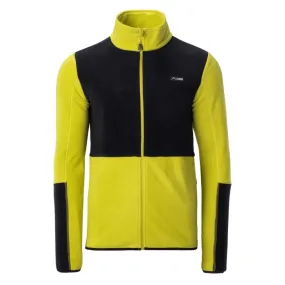 Elbrus Polartec Mens Sweatshirt - Black/Yellow