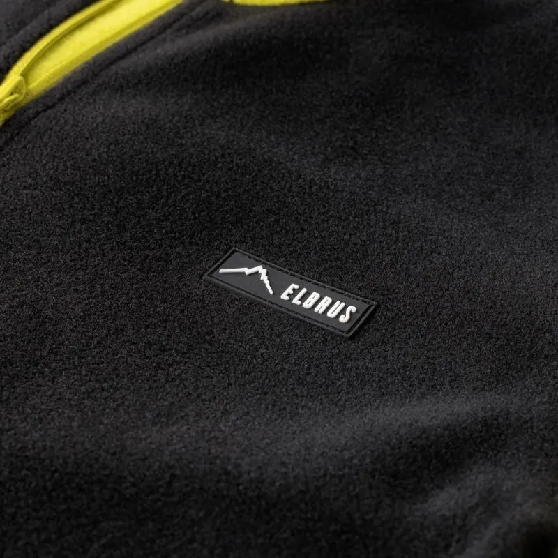 Elbrus Polartec Mens Sweatshirt - Black/Yellow