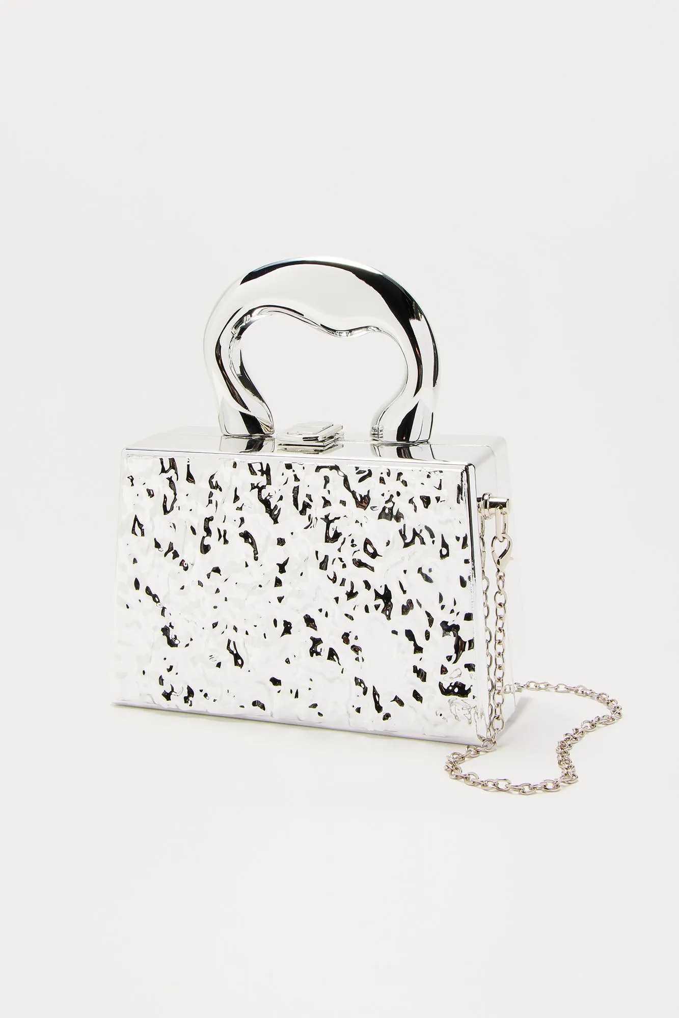 Electric Connection Handbag - Silver