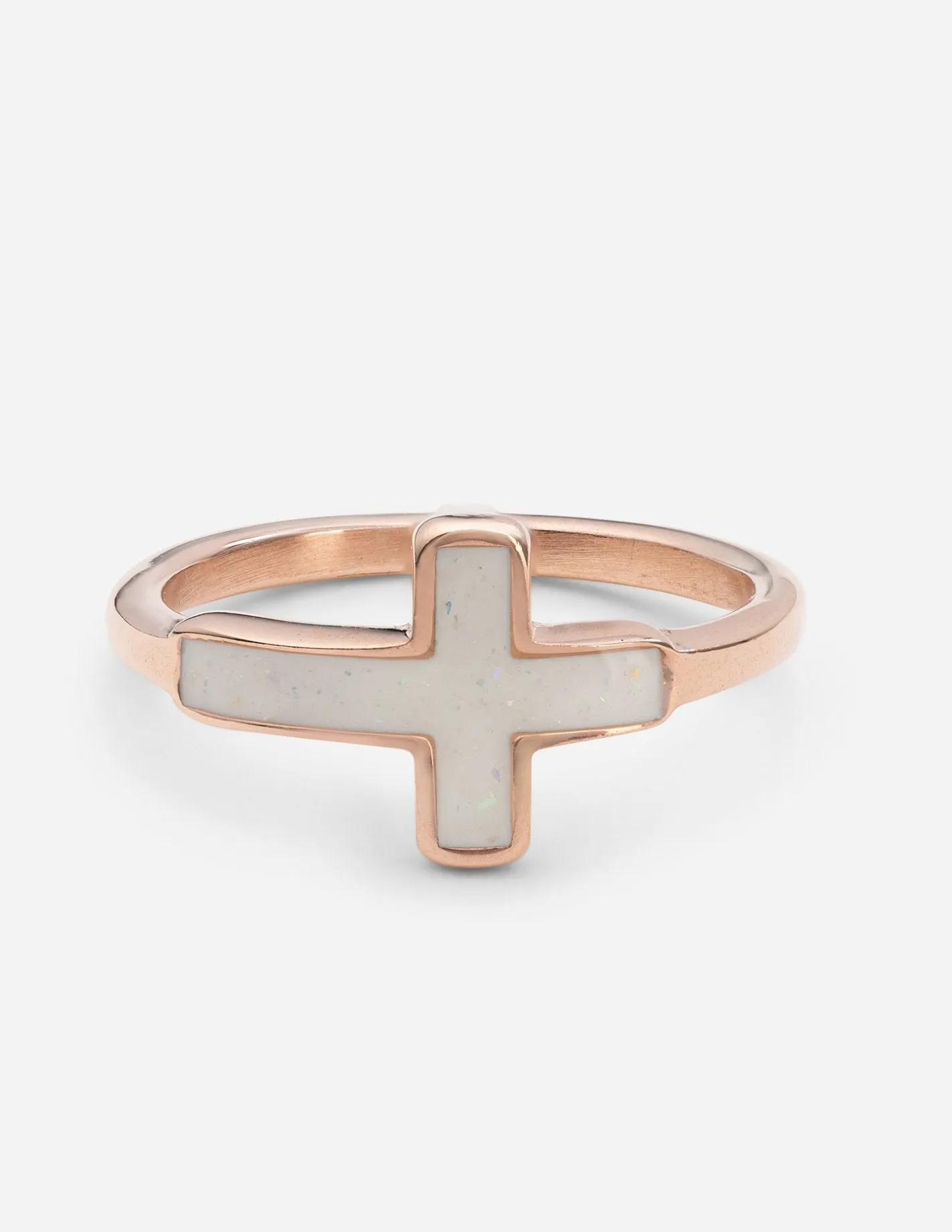 Enamel Cross Ring