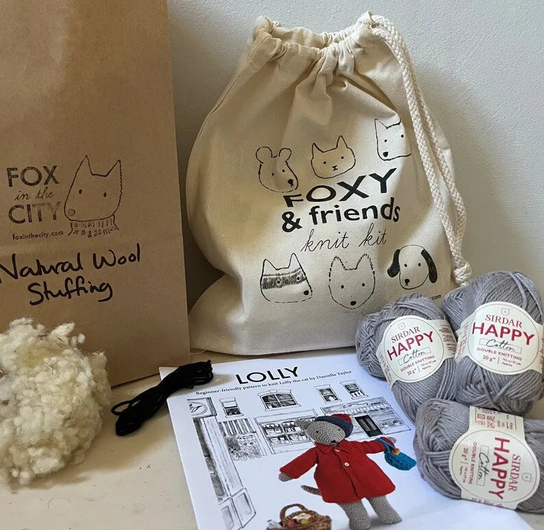 Foxy & Friends Knit Kit