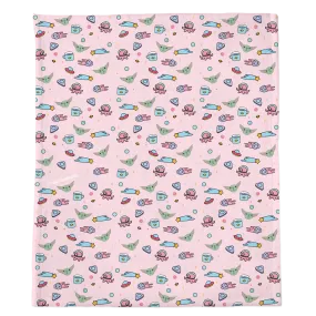 Frenchie Blanket | Frenchiestore | The Child on Pink