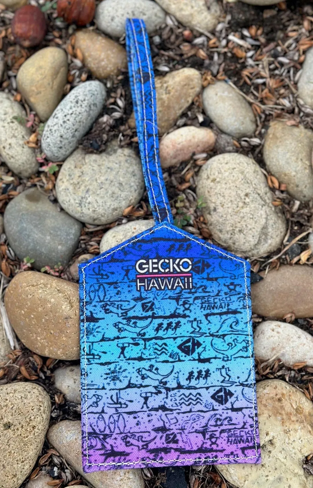 Gecko Hawaii Luggage Tags