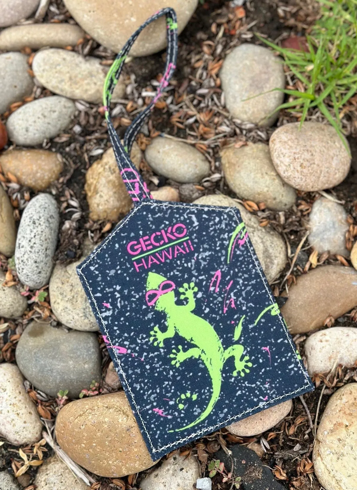 Gecko Hawaii Luggage Tags