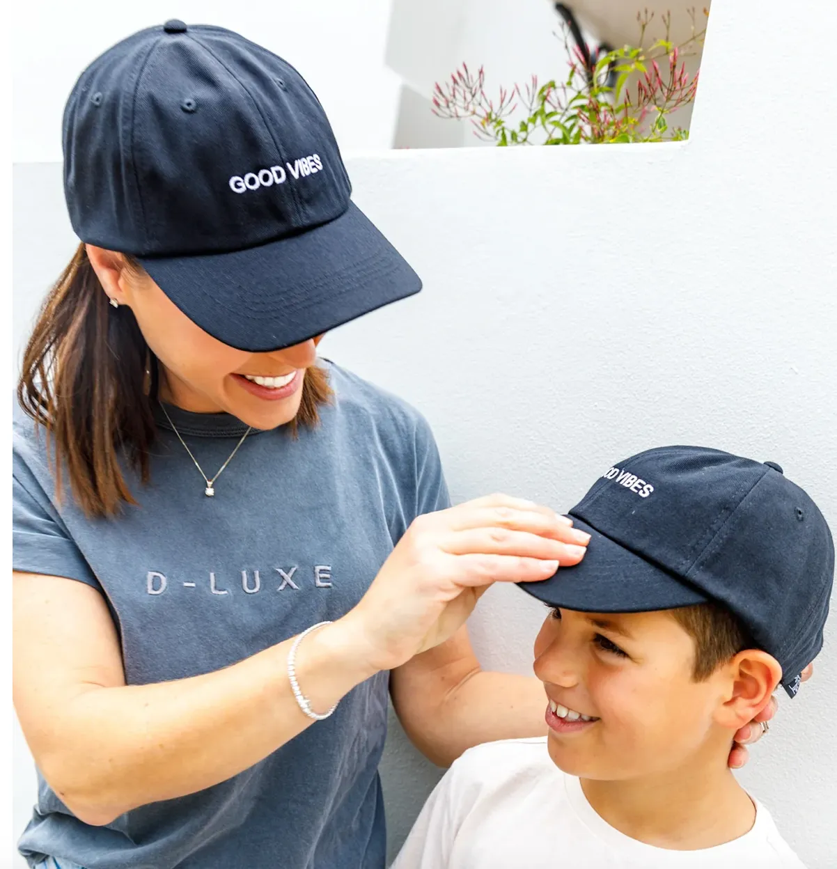 Good Vibes Cap - Black (Baby-Adults)