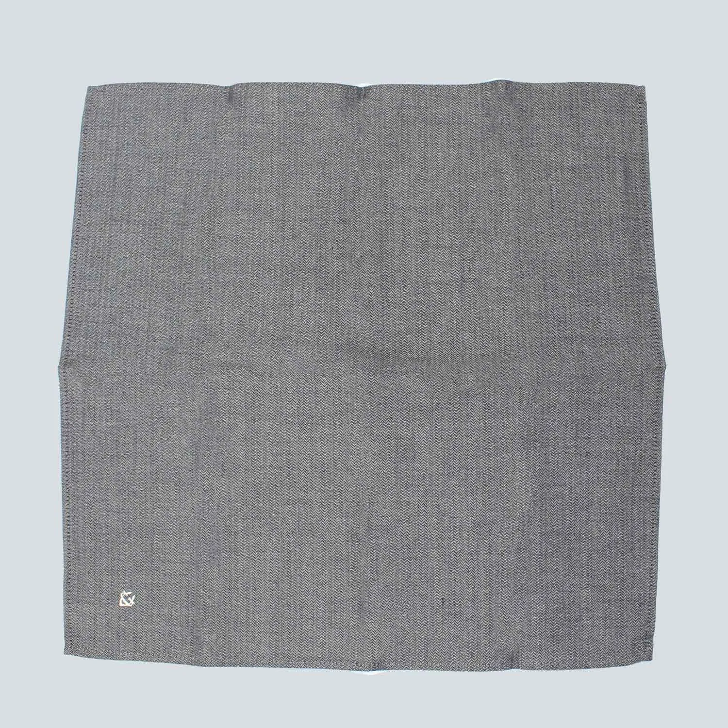 Grayers - Herringbone Pocket Square - Set Of Three