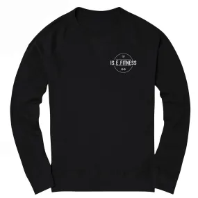 IS.E.FITNESS black sweatshirt