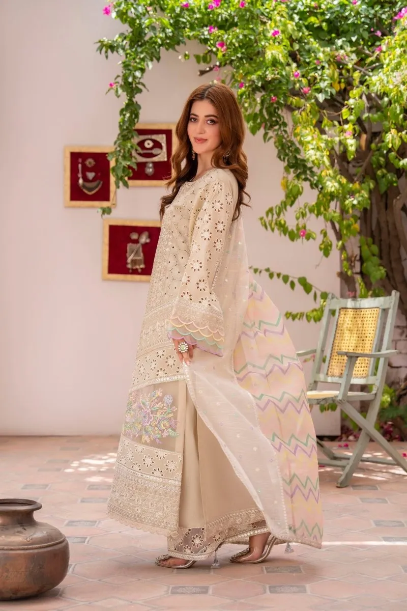 Karma Festive Embroidered Cotton Pakistani Suit KAR101