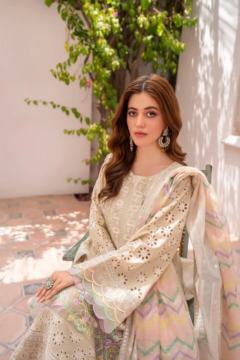 Karma Festive Embroidered Cotton Pakistani Suit KAR101