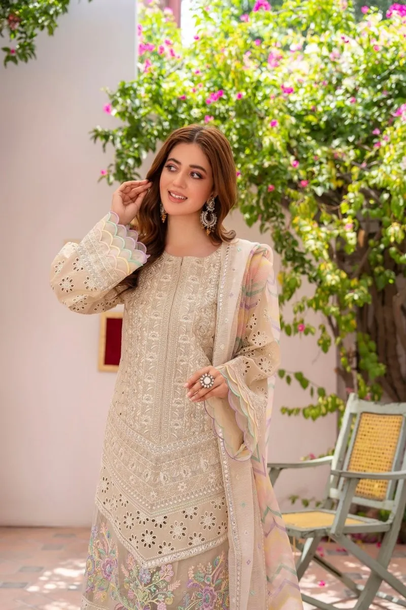 Karma Festive Embroidered Cotton Pakistani Suit KAR101