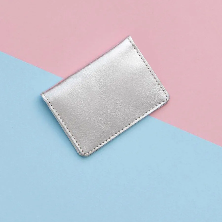 Leather Travel Card Holder - Worlds Your Oyster