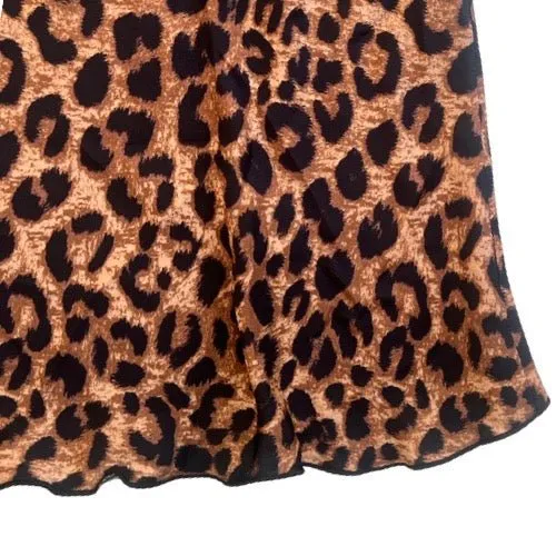 Leopard Print Satin Camisole