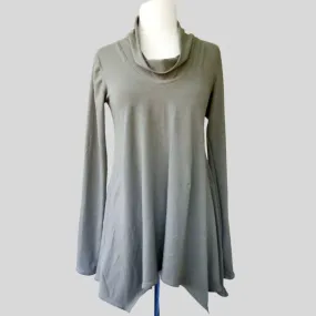 Long tunic top - merino wool or organic cotton